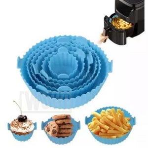 Kit de 6 Moldes de Silicona para Freidora de Aire