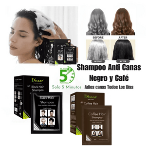 Shampoo Cabello Canas Sachet Caja 10 Un.