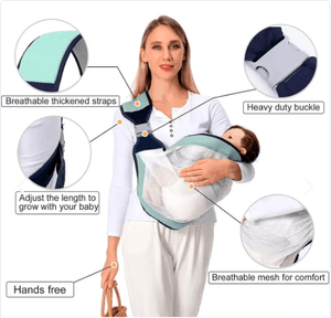Fular Portabebés Canguro Ergonómico segunda imagen