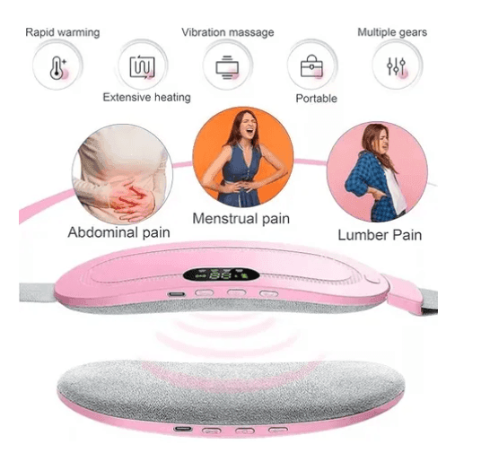 Cinturón Calentador Menstrual Inteligente para Mujeres - Tienda Anasami