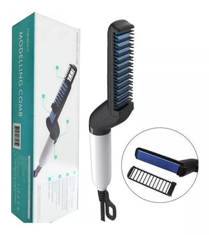 Plancha cepillo Alisador barba y pelo anti frizz segunda imagen