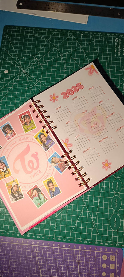 Agenda Twice 2025 - Tienda Anasami