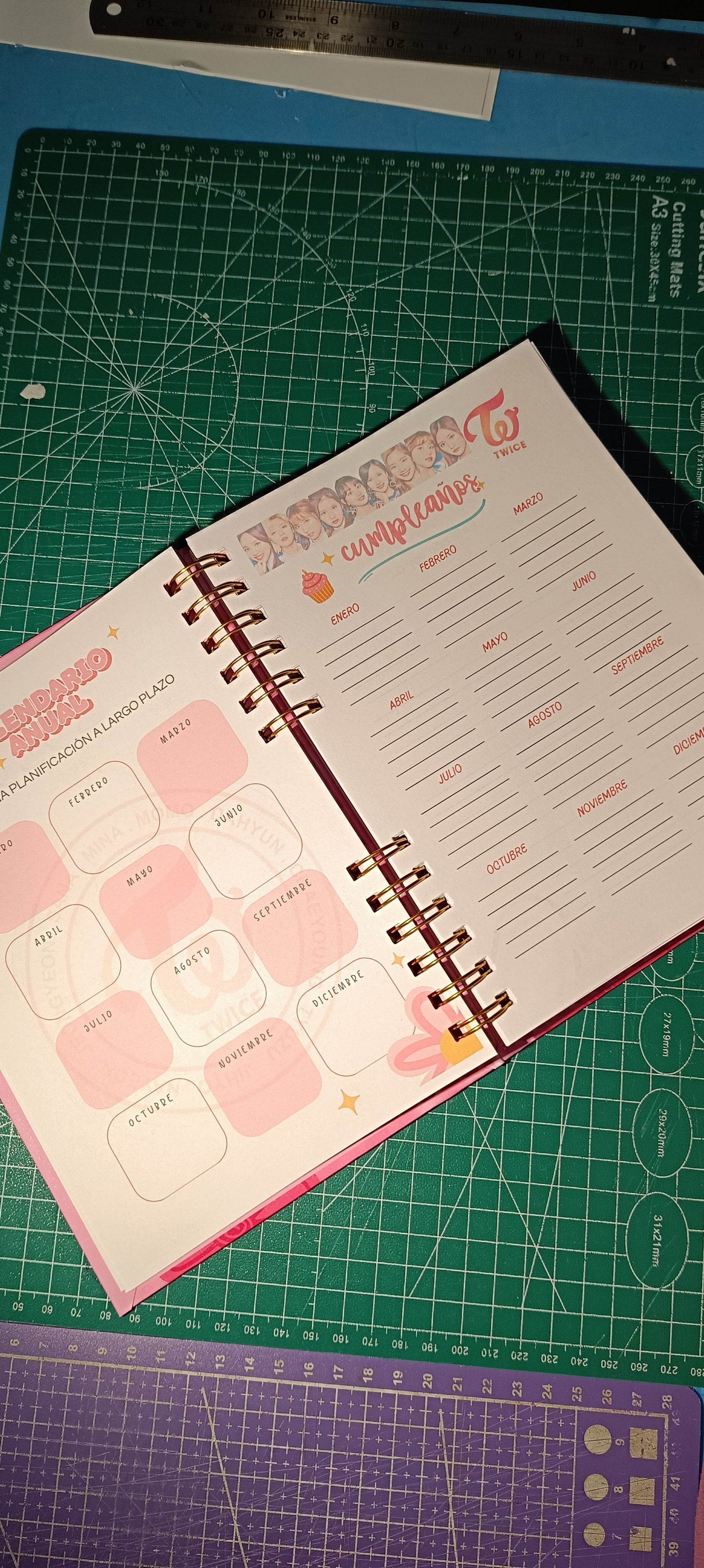 Agenda Twice 2025 - Tienda Anasami
