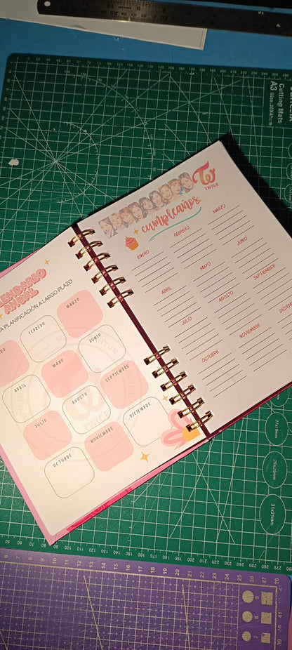 Agenda Twice 2025 - Tienda Anasami